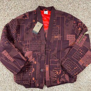 Nike x Naomi Osaka Women’s Oversized Jacquard Jacket FV7795-652, Size XS (New)